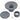 Custom Molded Floor Inlet Fitting2Ins W/1.5Inred Graphite Gray 25527-107-000