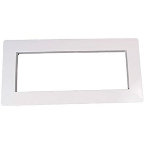 Custom Molded Products Wide Mouth Vinyl Pool Face Plate Cover Grey 25541-001-020