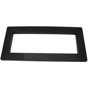 Custom Molded Wide Mouth Vinyl Pool Face Plate Cover Black 25541-004-020
