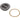 Custom Molded Products Flat Plug 1 1/2In W/Gasket Gray 25542-001-000