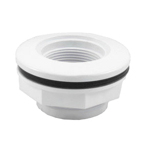 Custom Molded Products Vinyl Pool In/Out Fitting1.5In FipBlack 25550-004-000