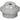 Custom Molded Products Grey Dir Flo Outlet 3/8In 1.5In Mip 25552-101-000