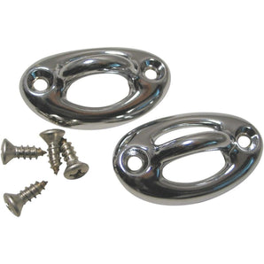 Custom Molded Products Coping Mount Rope Eye Set Chrome 25568-700-000