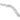 Custom Molded Flow Skim Basket Handle Only White Includes Screws 25573-300-000