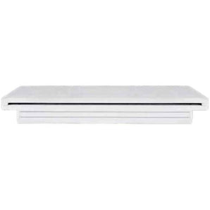 Custom Molded 48In Pool Waterfall 6In Lip 2 Back Ports White 25577-430-000