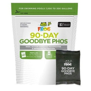 FROG 90-Day Goodbye Phos Dry Formula Phosphate Remover for Pools up to 30,000 Gallons (3 Pods) (01-10-7000)