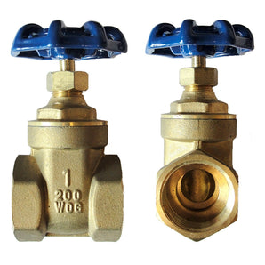 American Granby .5In Fpt Brass Gate Valve GV200-50T