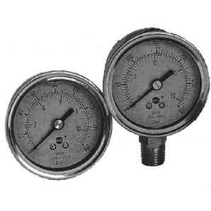 American Granby Ss Case Vac/Press Gauge Liquid 2 1/2In Dial 1/4In ILCG36025-4L