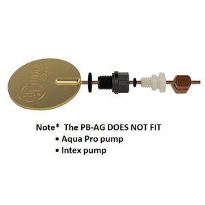 Permacast Abg Pool Water Bond Fitting Pump Mount Surface Area 10.5In PB-AG