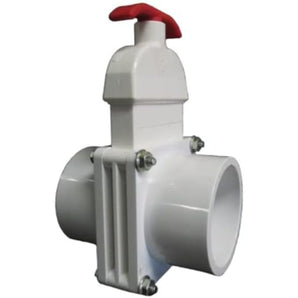 Praher 1.5Inskt X Skt Knife Gate Valve White Praher 150-GATE