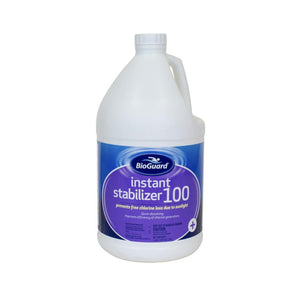 BioGuard Instant Stabilizer 100, 1 Gallon, Single, Improves Chlorine Generator Efficiency, Easy to Apply, Quick-Dissolving
