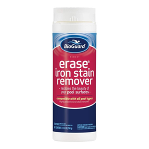 BioGuard Erase Iron Stain Remover 1.75 lb, Highly Effective Pool Stain Remover