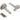Hayward Roller Wheel Shaft 2/Set RCX97507PAK2