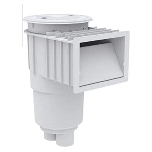 Aquastar Skimmer With Flush Face Float Assy Basket Collor Lid White SKR201