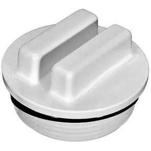 Hayward White Raised Plug 15In Mpt With O-Ring Hayward SP1022C
