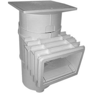Hayward Auto Skim Ig Skimmer Concrete White Hayward 2In Fpt Square Lid SP1082