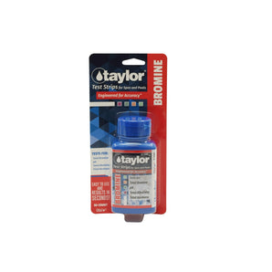 Taylor Technologies Test Stips For Spas Tot Br/Tot Cl/Ph/Alk/H 50 Ct S-1402