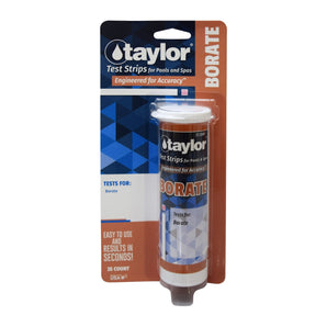 Taylor Technologies Taylor Test Strips For Borate 0-100 Ppm S-1405