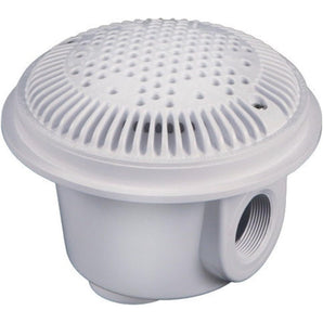 Hayward 8In Main Drain Dk Gray Vinyl 2/Pk 2In Fpt Side 15In WG1049AVDGRPAK2