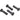 Waterway Base Fasteners (4) 429-7221B