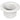 Waterway Volleyball Pole-Umbrella Holder Flange Only White 519-6710