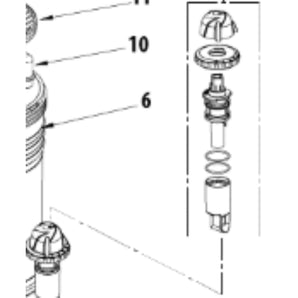 Waterway Flow Valve Assembly 600-1287