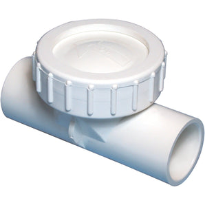 Waterway Flapper Check Valve 1In X 1In Tee 600-4000