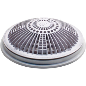 Waterway 10In Rd Tru Flo Av Cover & Frame White White 640-1900 V