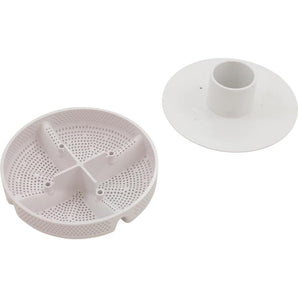 Waterway 6In Ultra Suction With 2In Insider Wall Fitting White VGB 640-8210 V