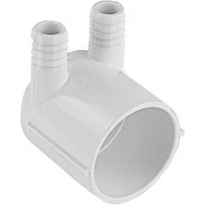 Waterway Manifold 2In Socket X Dead End X Two 3/4In Ribbed Barb Ports 672-7160B